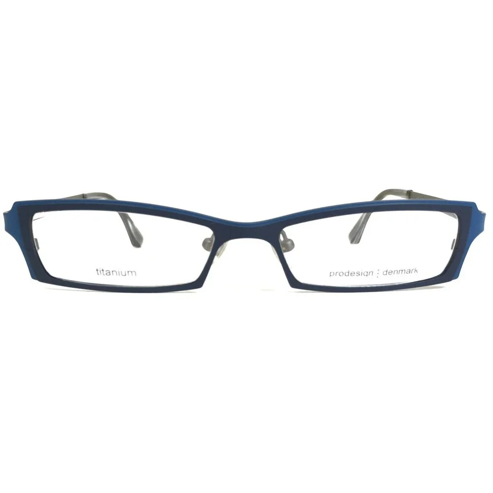 Prodesign Denmark Eyeglasses Frames 4319 c.9031 Grey Blue Rectangular 51-16-130